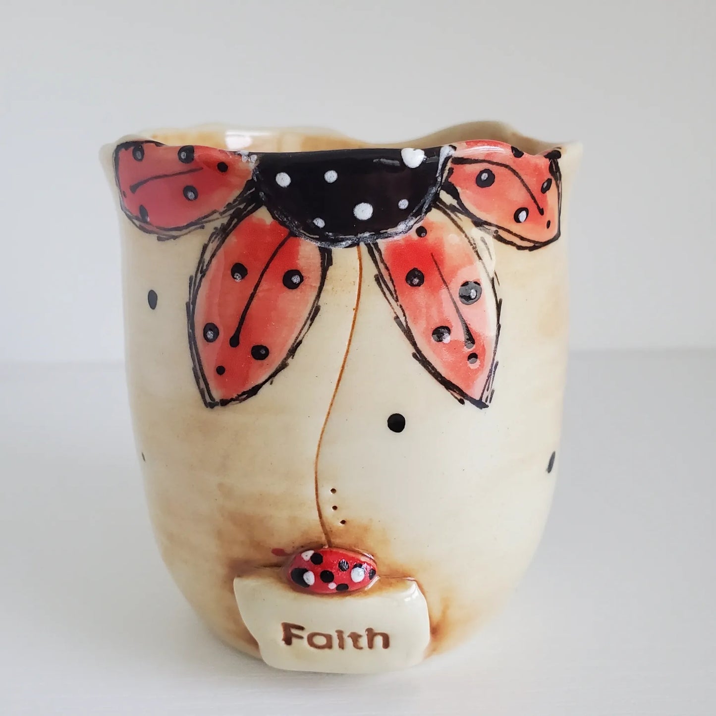 Lil' Mustard SEED of Faith - Red Flower