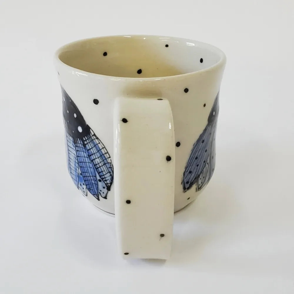 Blue/Purple Coneflower Mug – Strength and Grace in Bloom
