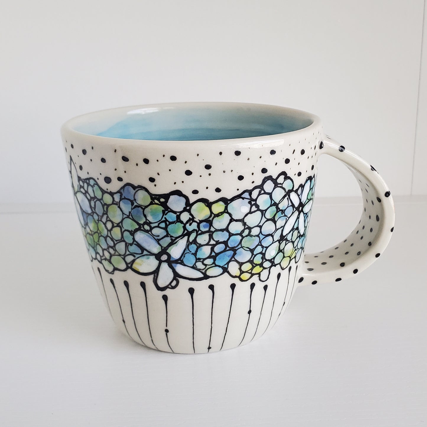 Everyday JOY - Colorful Mug | Bubble Bloom in Blue