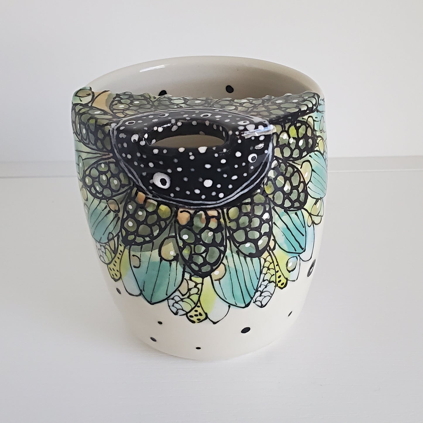Everyday JOY - Sippy | Travel Cup  Forest Flower Green