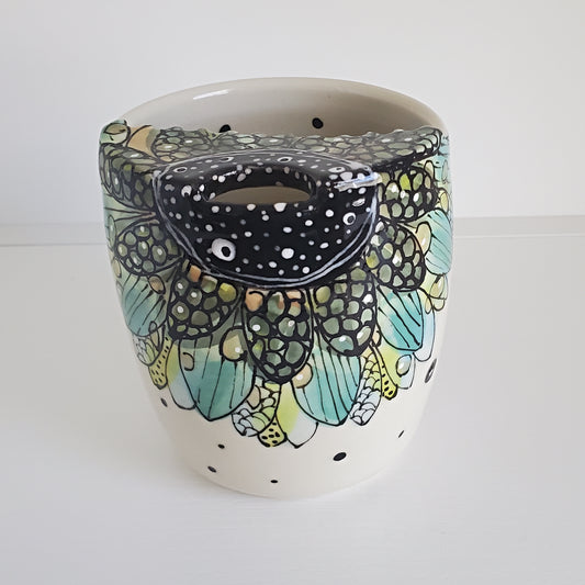Everyday JOY - Sippy | Travel Cup  Forest Flower Green
