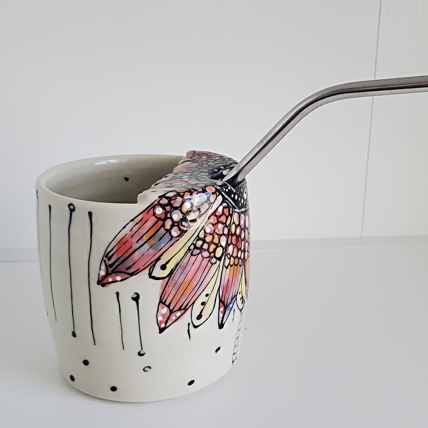 Everyday JOY - Sippy | Travel Cup | Pink Flower Bloom