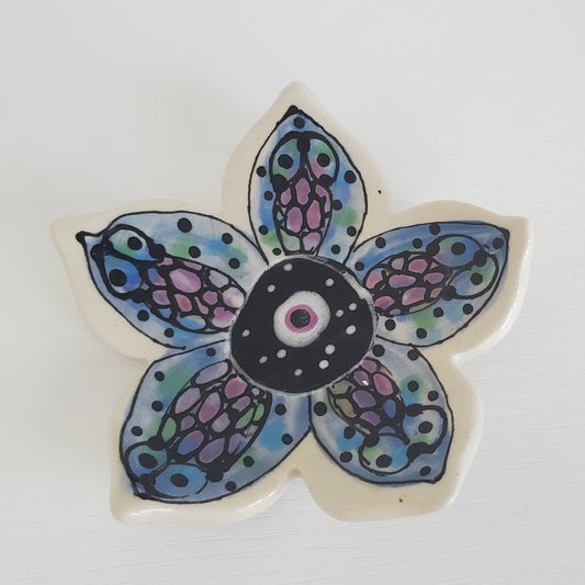Everyday JOY - Ring Dishes | Blue & Purple Bloom