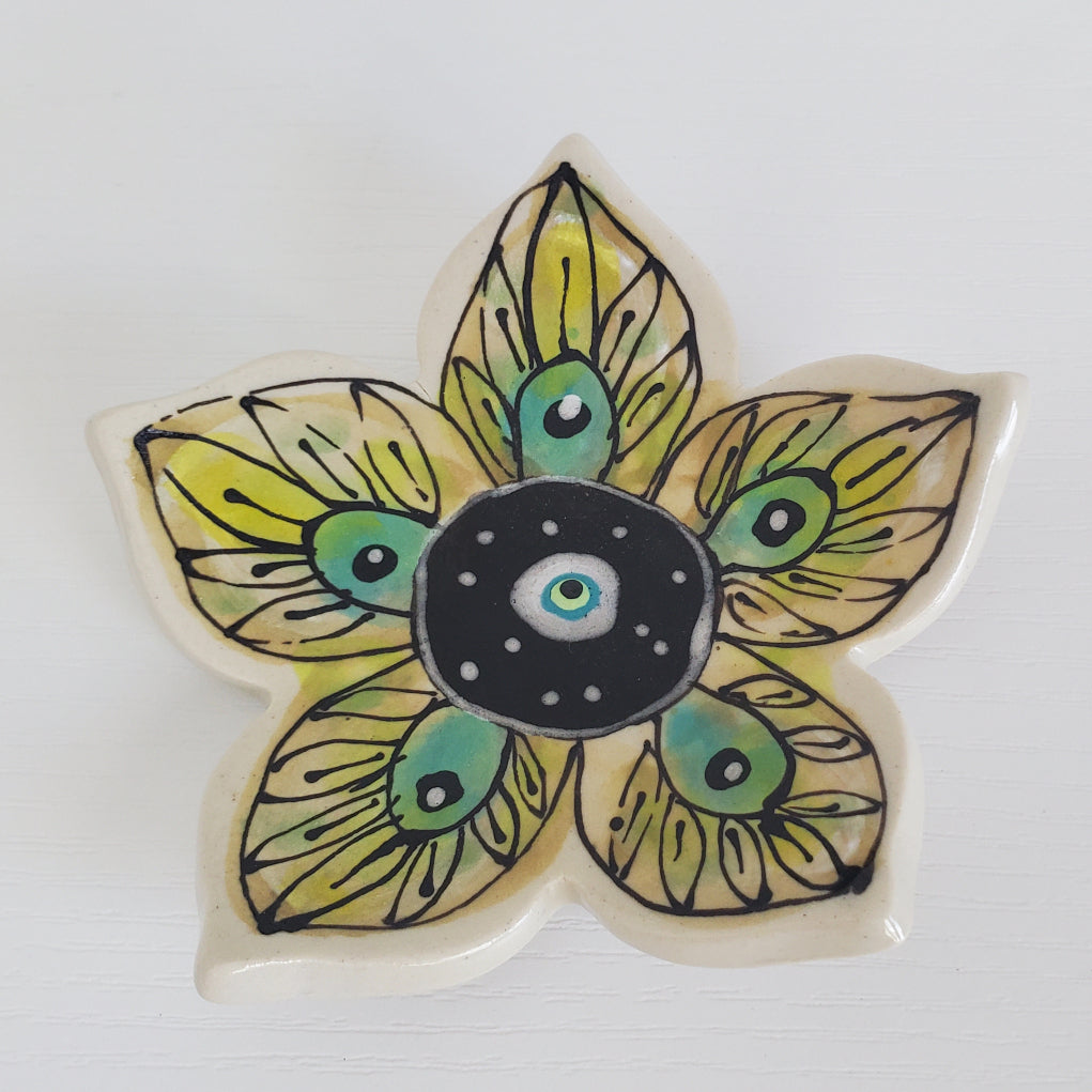 Everyday JOY - Ring Dishes | Olive Green Bloom
