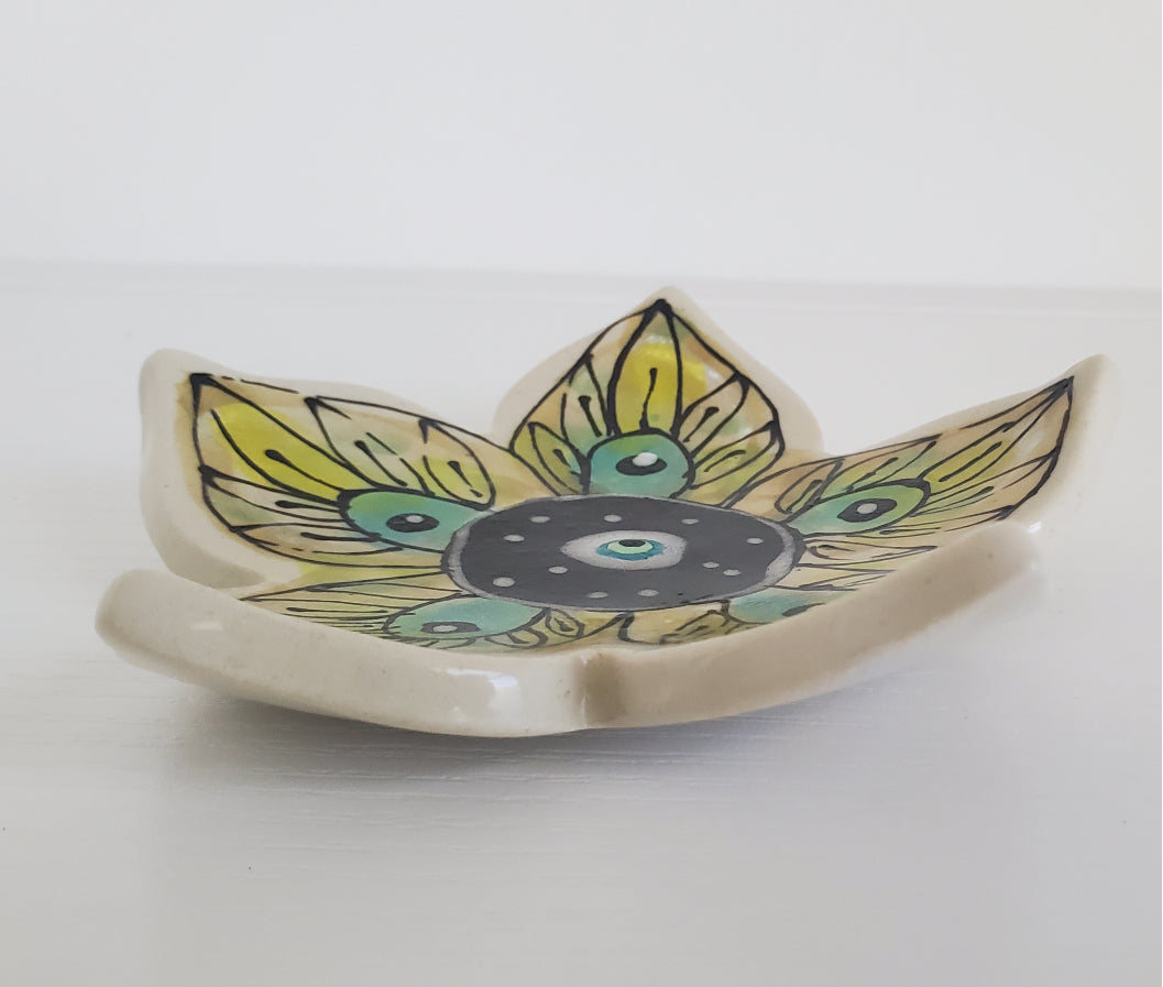 Everyday JOY - Ring Dishes | Olive Green Bloom