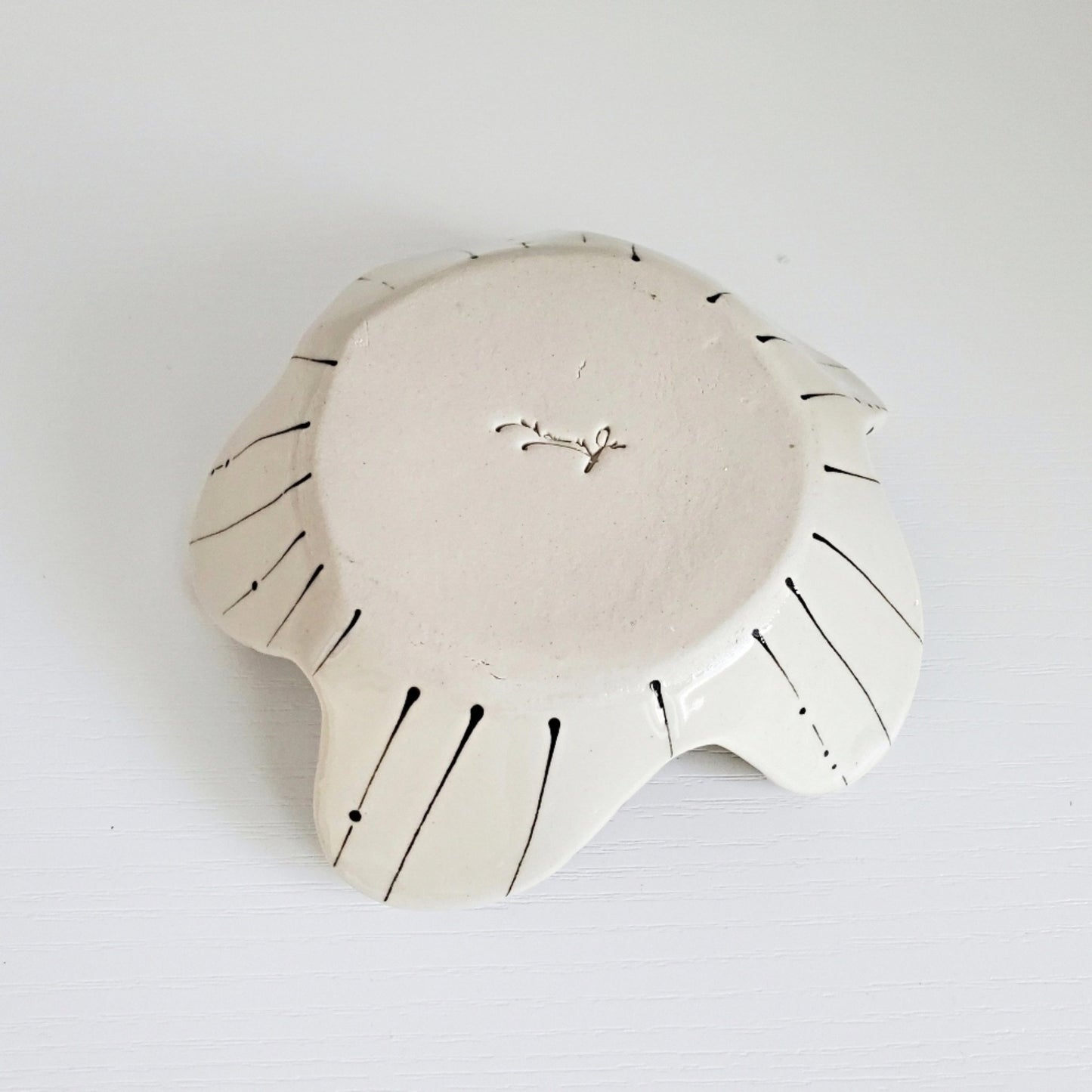 Handmade Cup & Saucer Set - Stained Glass Mosaic Design Calming Blue