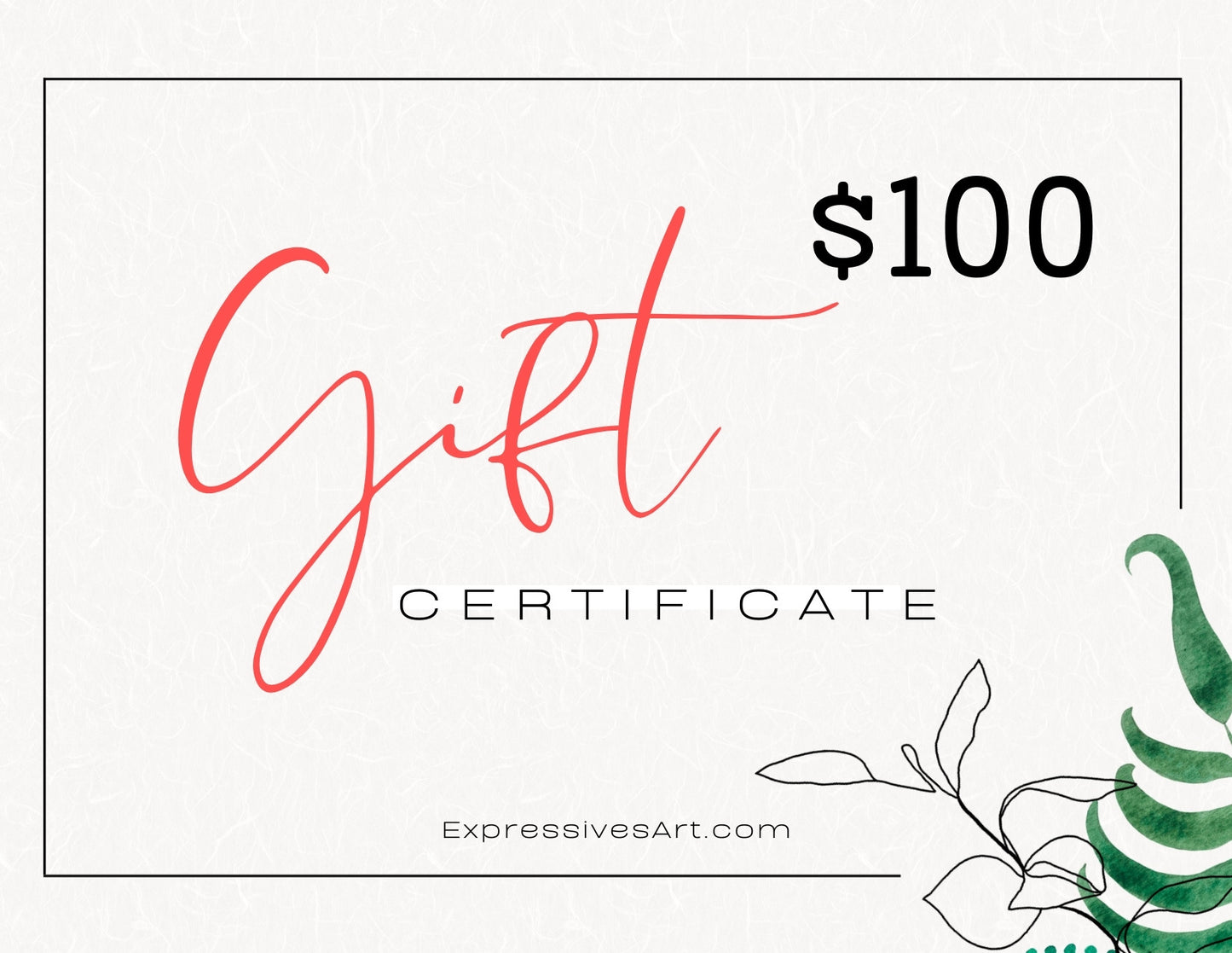 Gift Certificates