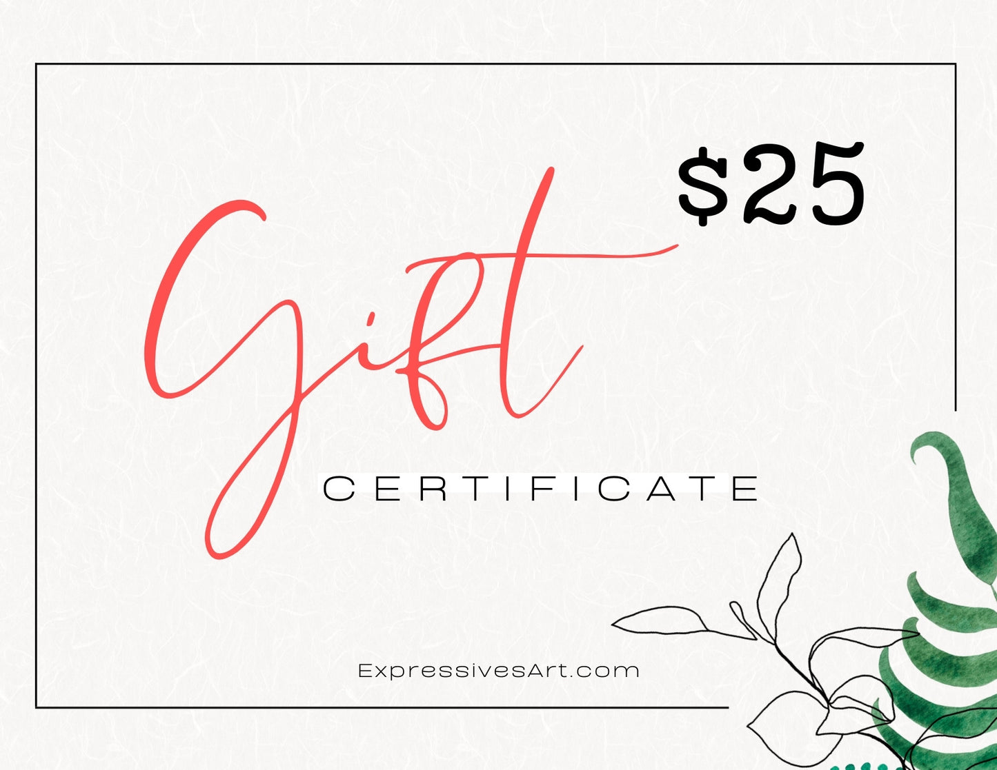 Gift Certificates