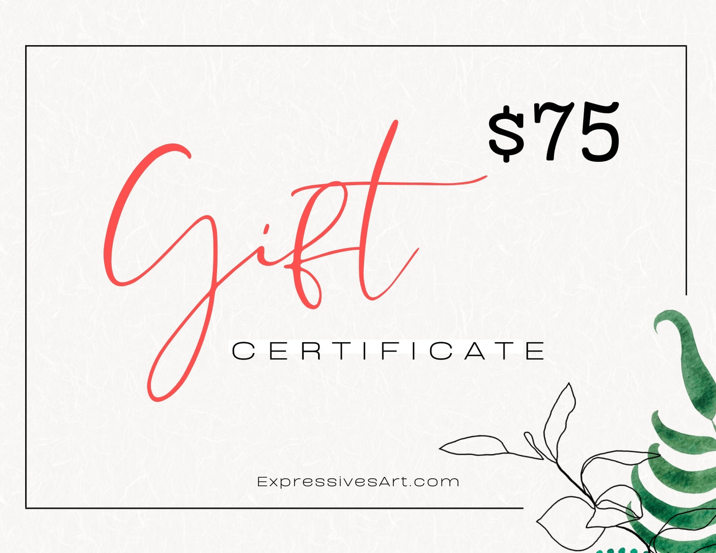 Gift Certificates