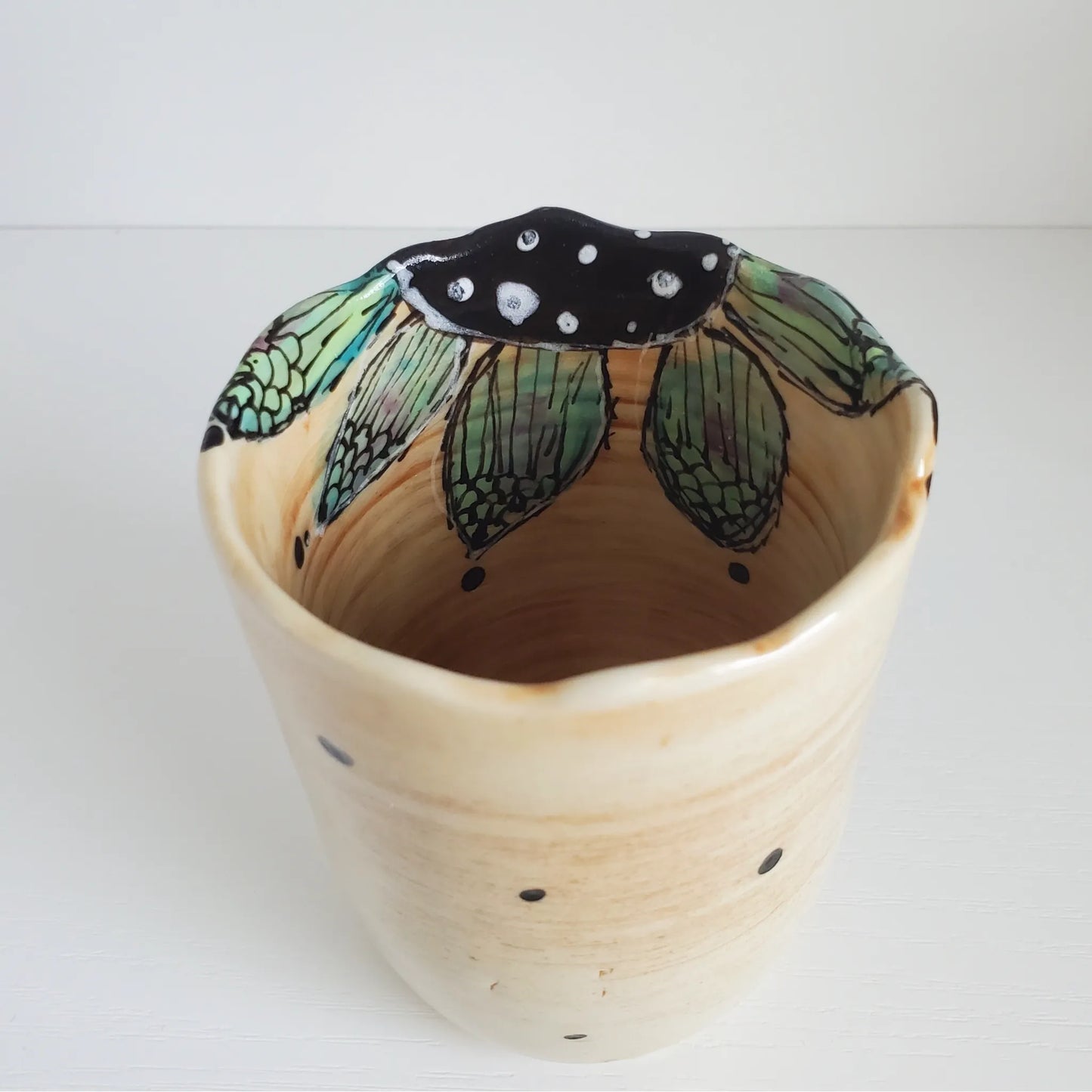 Lil' Mustard SEED of Faith - Green Boho Flower