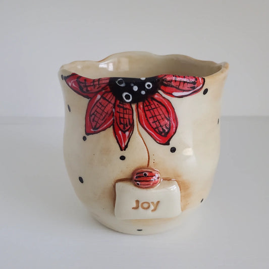 Lil' Mustard SEED of Joy - Red Flower