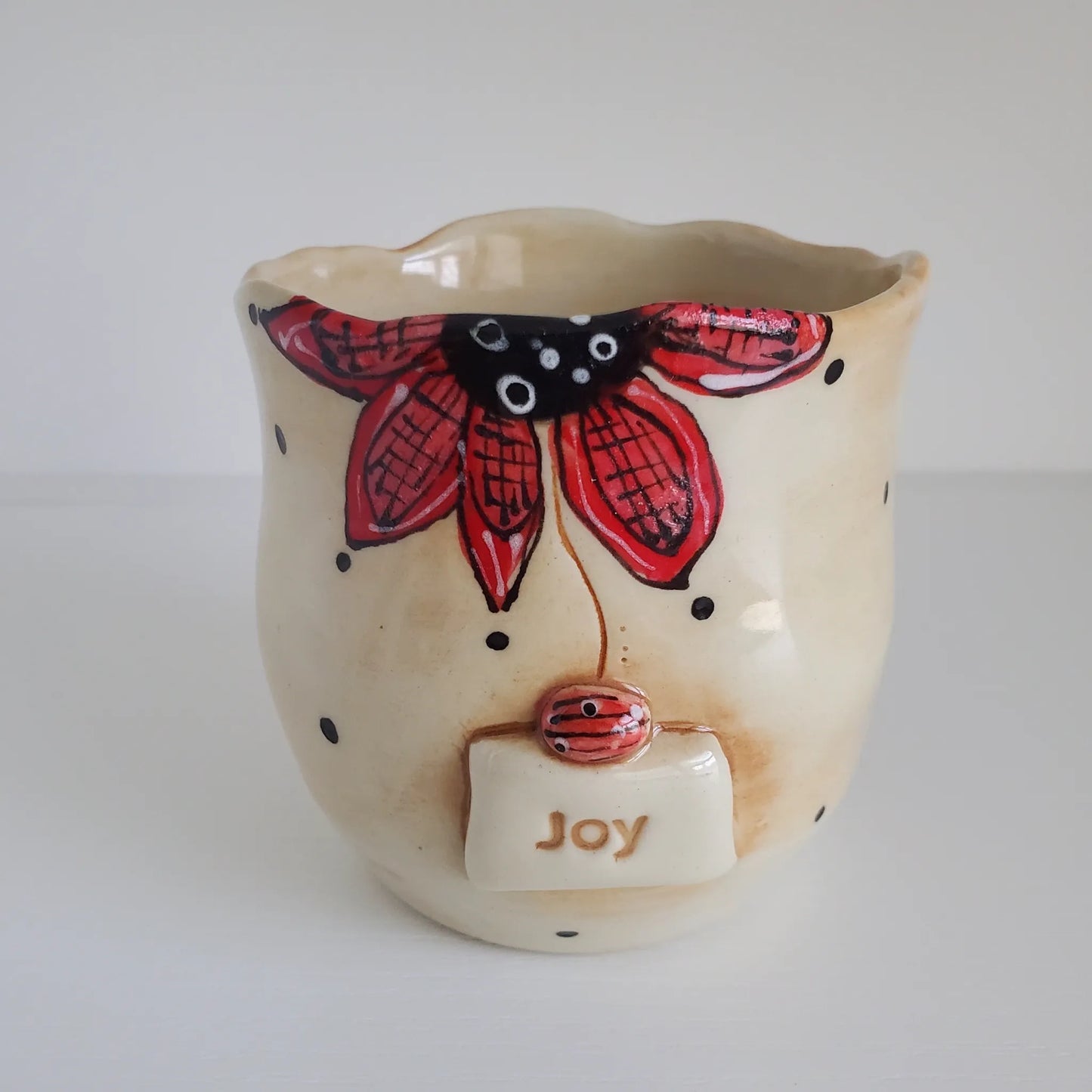 Lil' Mustard SEED to Let Your Light SHINE! - Red Flower