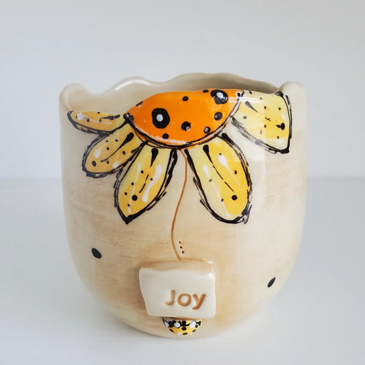 Lil' Mustard SEED of Joy - Yellow Flower Cup