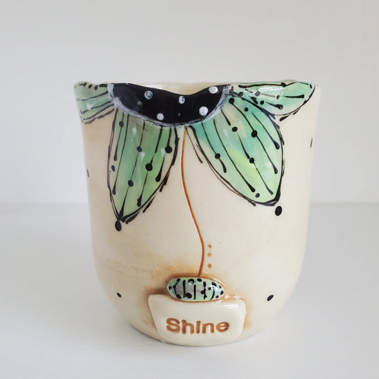 Lil' Mustard SEED to Let Your Light SHINE! - Green Flower