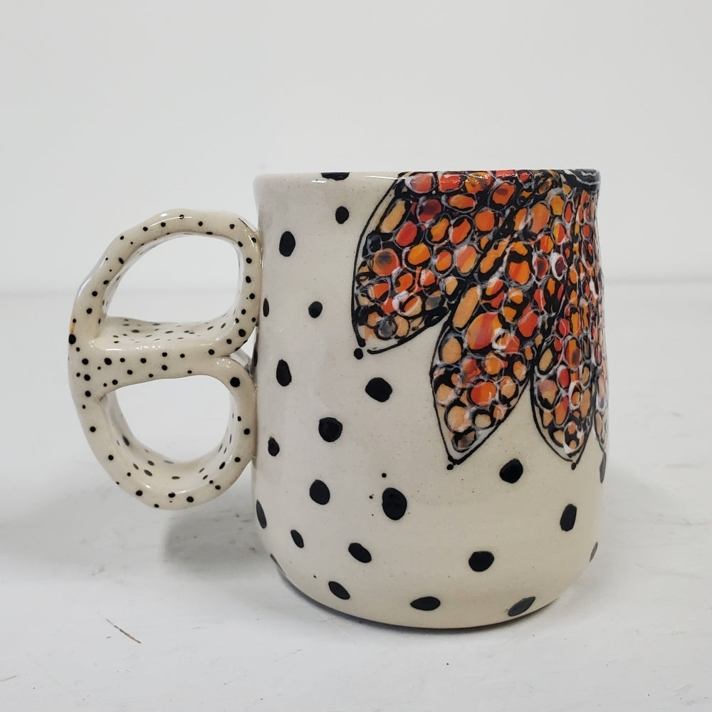 Orange Coneflower Mug – Wild and Joyful Charm