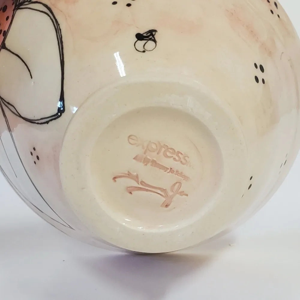 Daisy Rim Bowl - Precious Pink