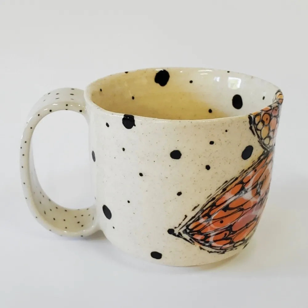 Sunset on Butterfly Wings Mug – A Sip of Transformation