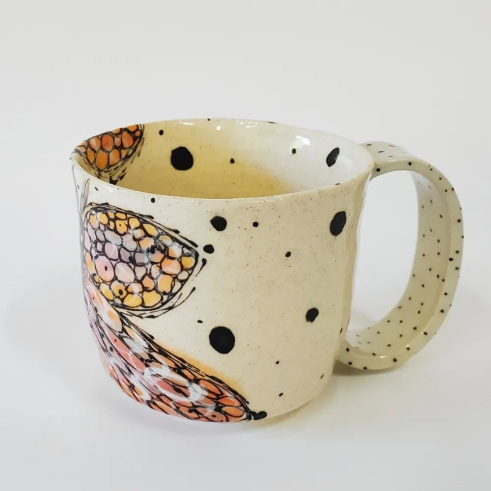 Sunset on Butterfly Wings Mug – A Sip of Transformation